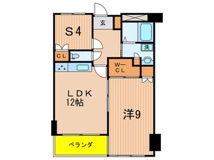 ヴェルセ用賀の物件間取画像